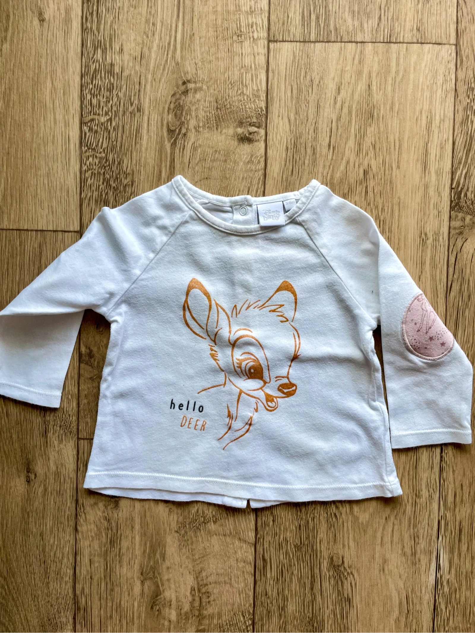 Set lange mouw t-shirts voor babymeisjes maat 3 maanden – photo 2